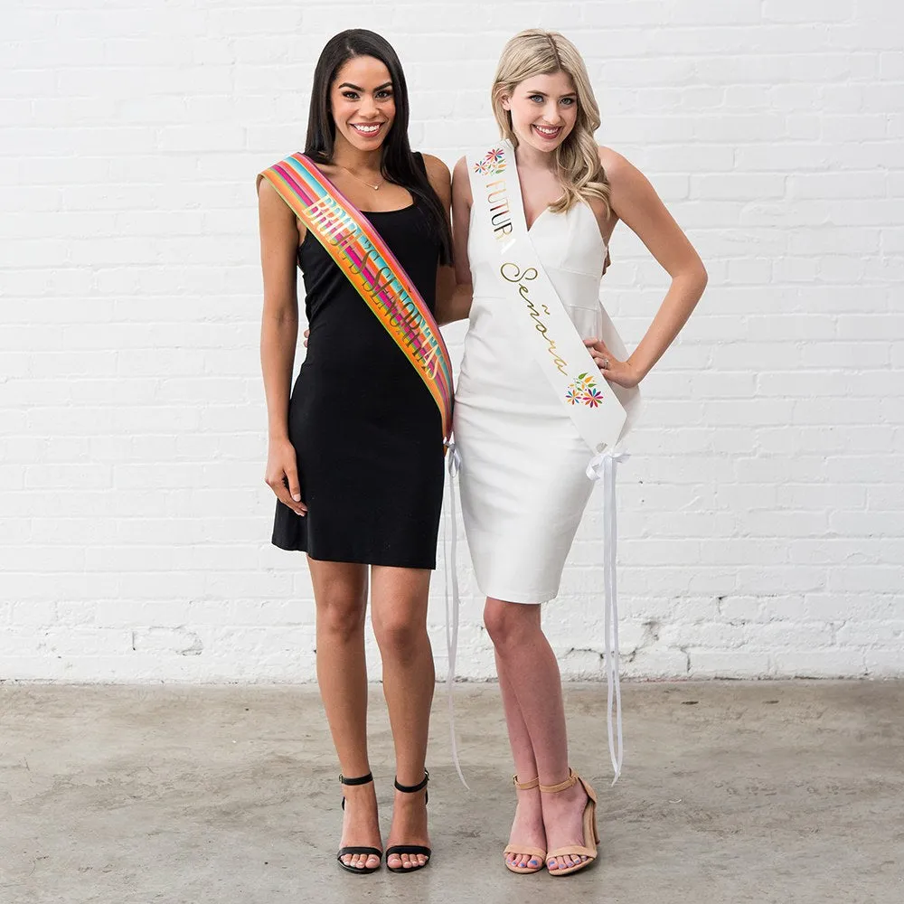 Bride's Seoritas Bachelorette Party Sash