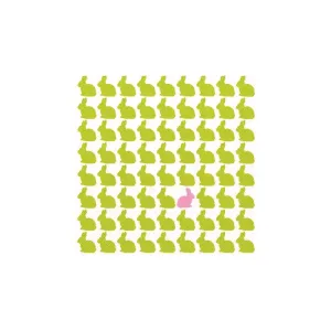 Bunny Parade Dessert Napkins 20ct