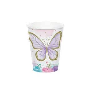 Butterfly Party Cups 8ct