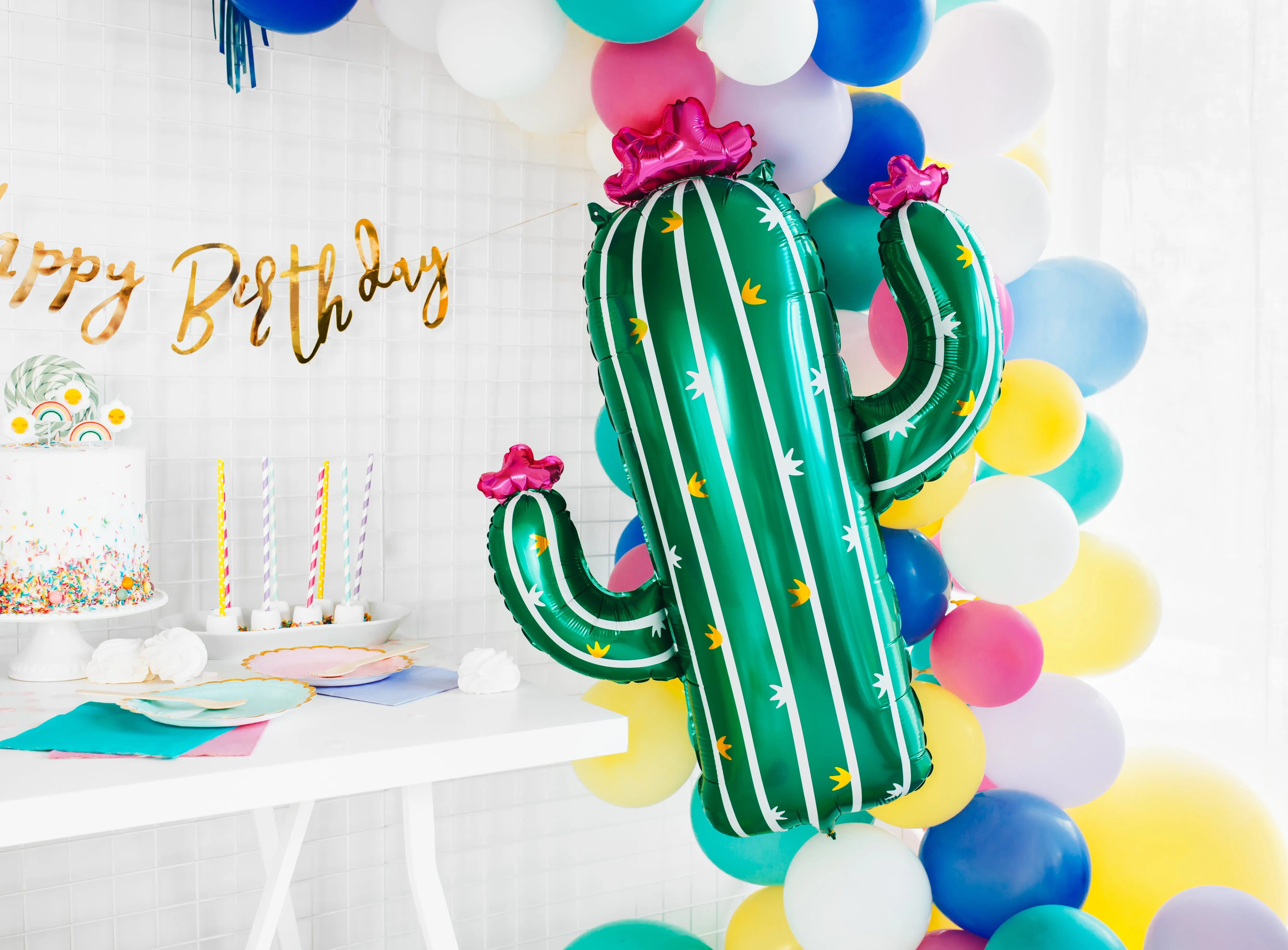 Cactus Balloon 32.5in