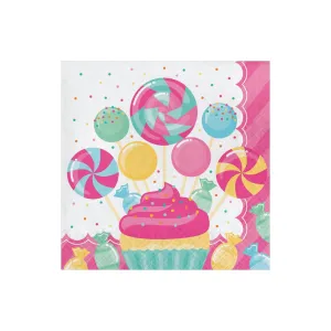 Candy Shop Lunch Napkins 16ct