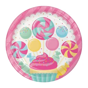 Candy Shop Lunch Plates 8ct