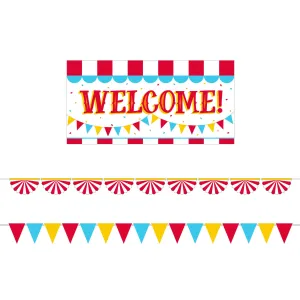Carnival Welcome Sign & Banners Set 3ct