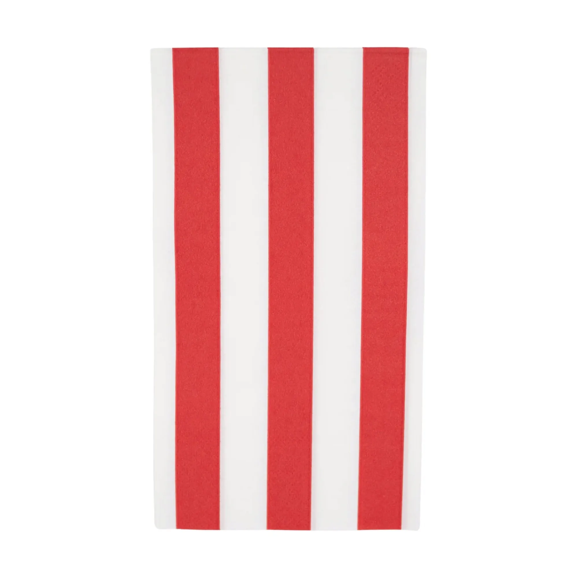 Cherry Red Cabana Striped Paper Guest Towels 20ct