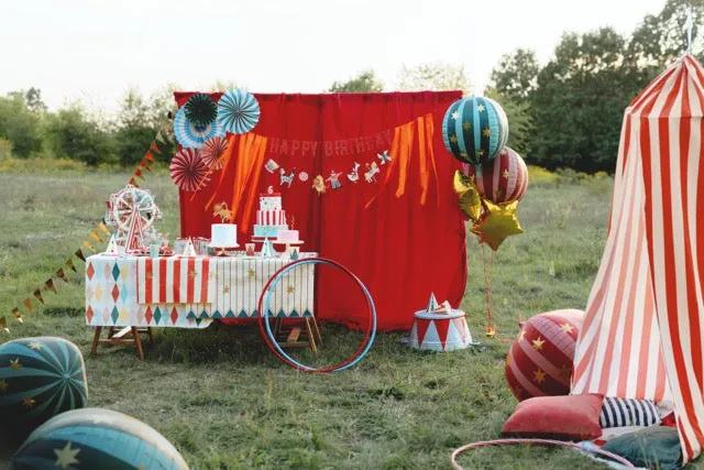 Circus Cupcake Toppers 6ct