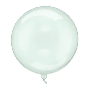Clear Green Sphere Balloon 15.7in