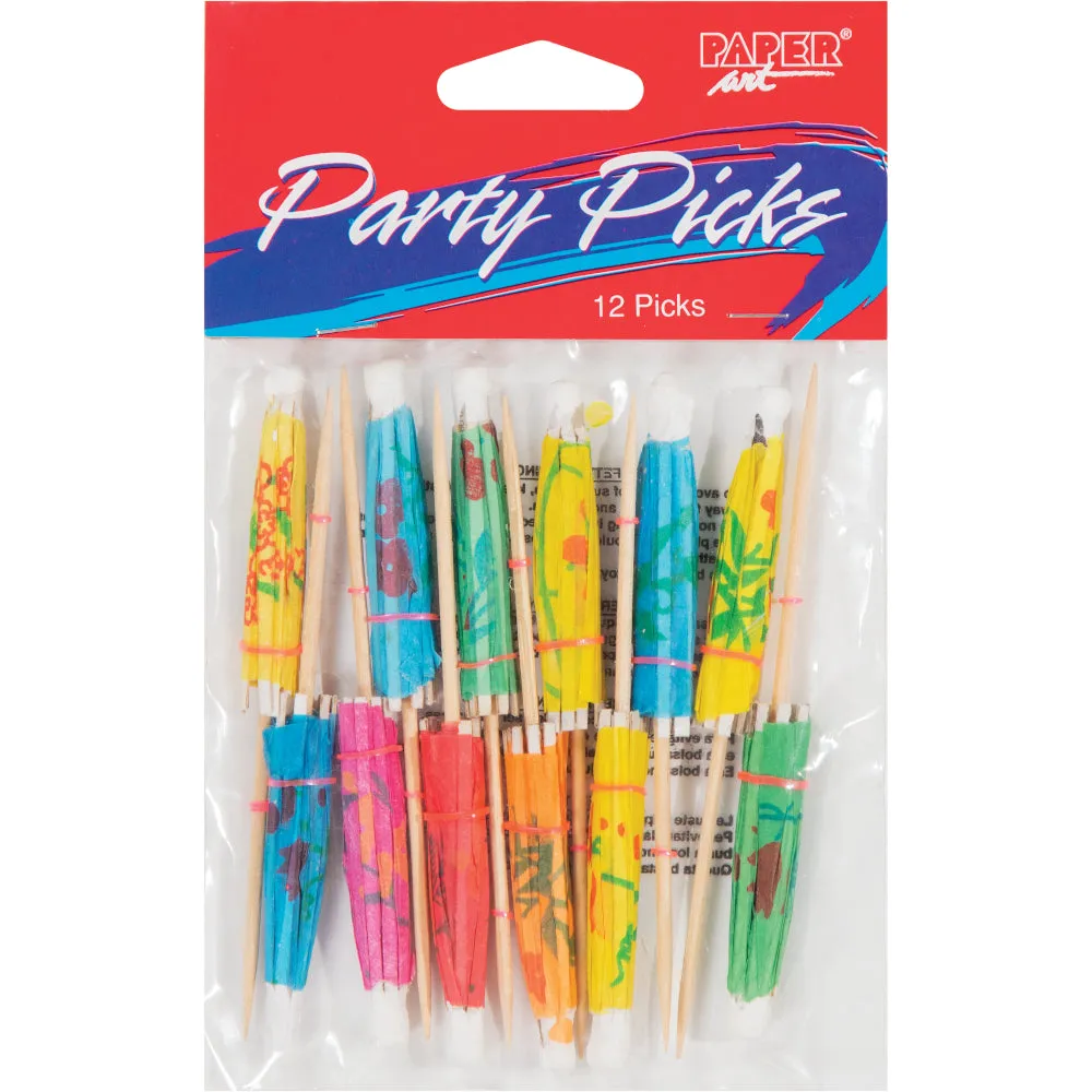 Cocktail Umbrella Party Picks