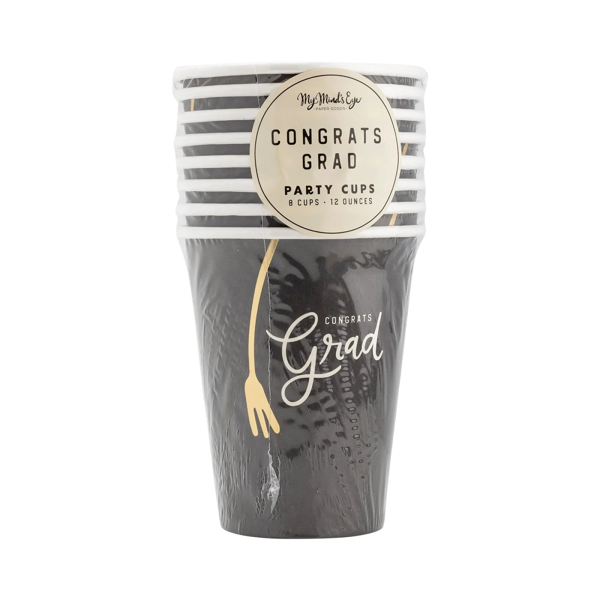 Congrats Grad Paper Cups 8ct