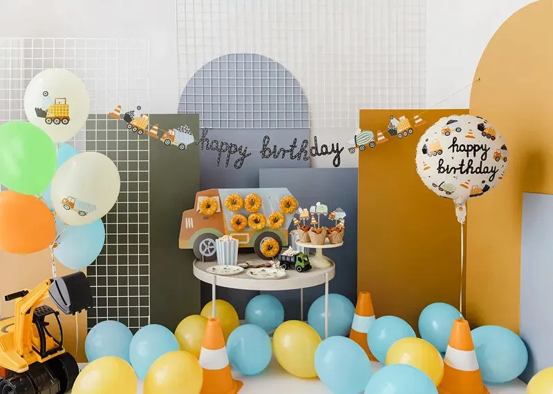Construction Party Cupcake Toppers 6ct