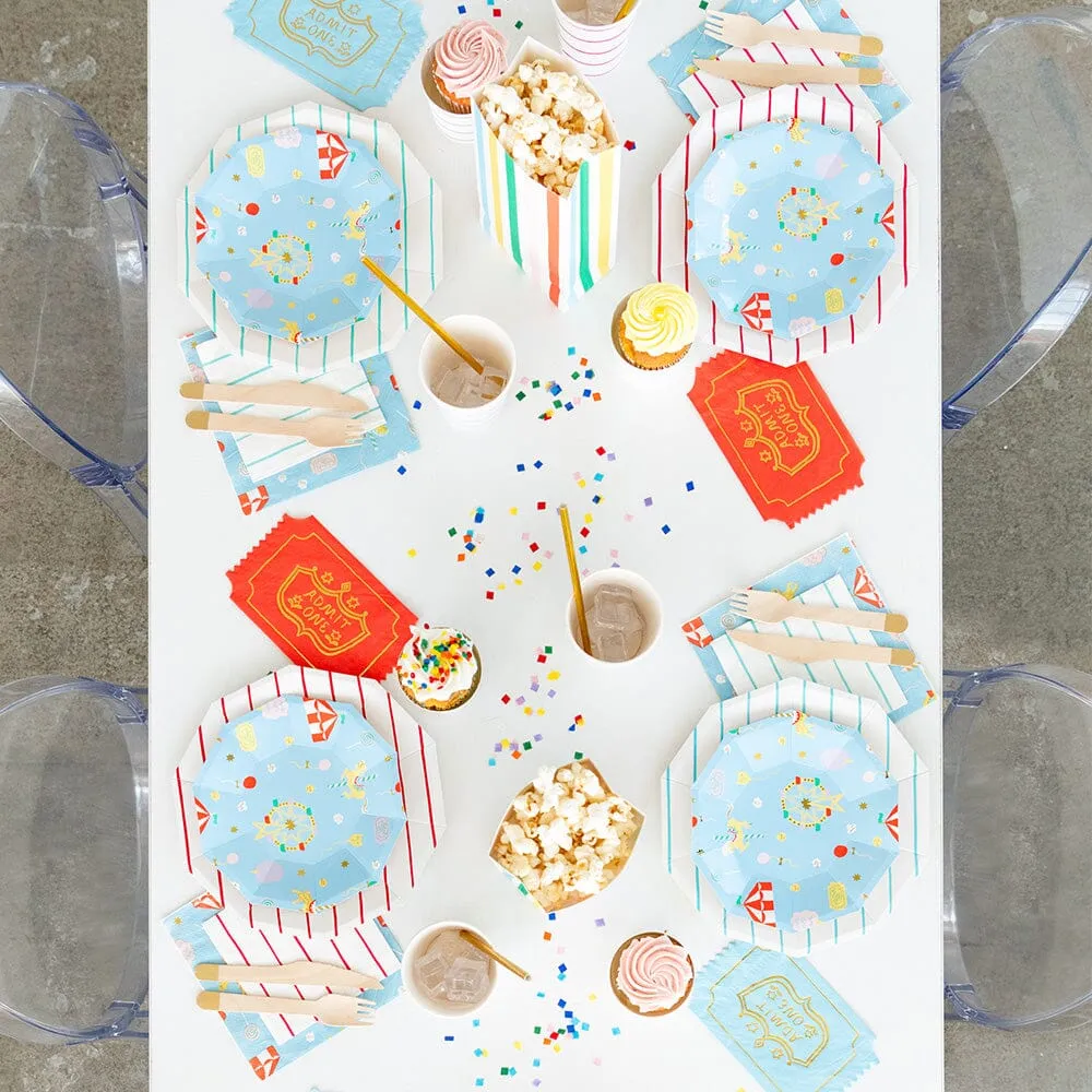 County Fair Admit One Lunch Napkins 16ct