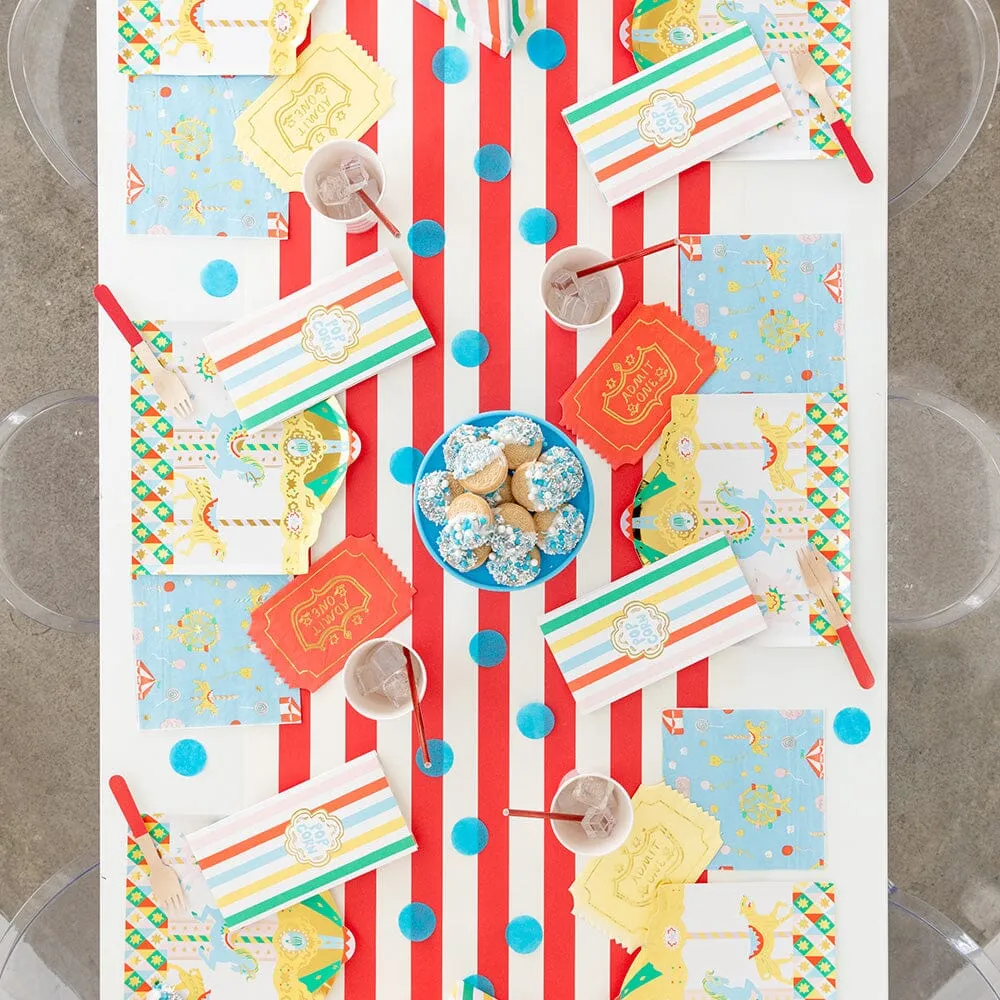 County Fair Carousel Lunch Plates 8ct