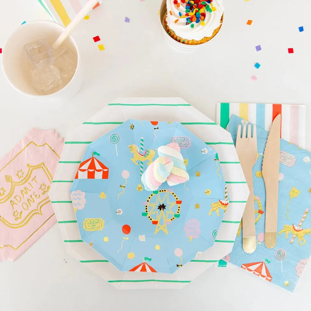 County Fair Dessert Plates 8ct