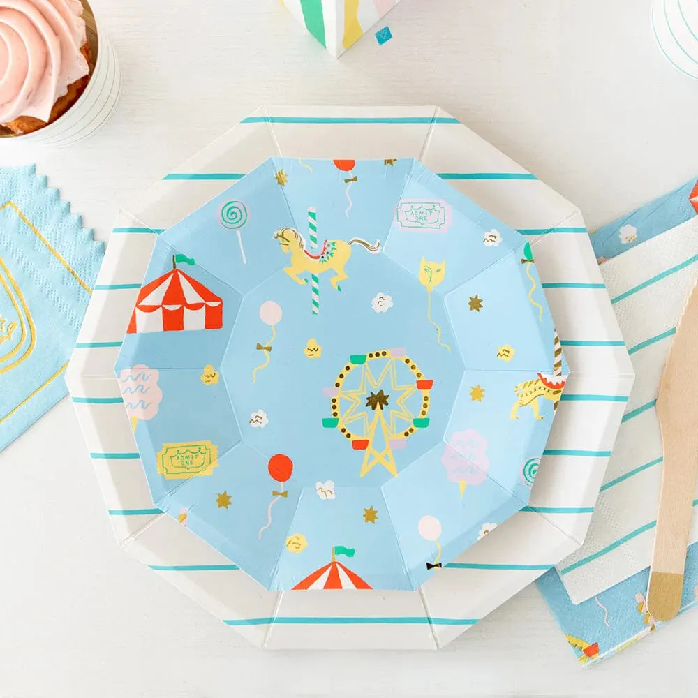 County Fair Dessert Plates 8ct