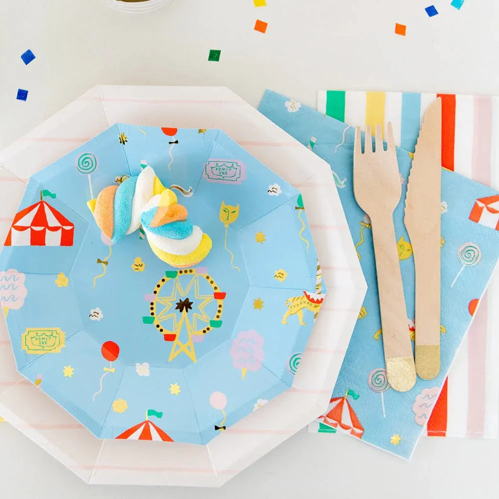 County Fair Dessert Plates 8ct
