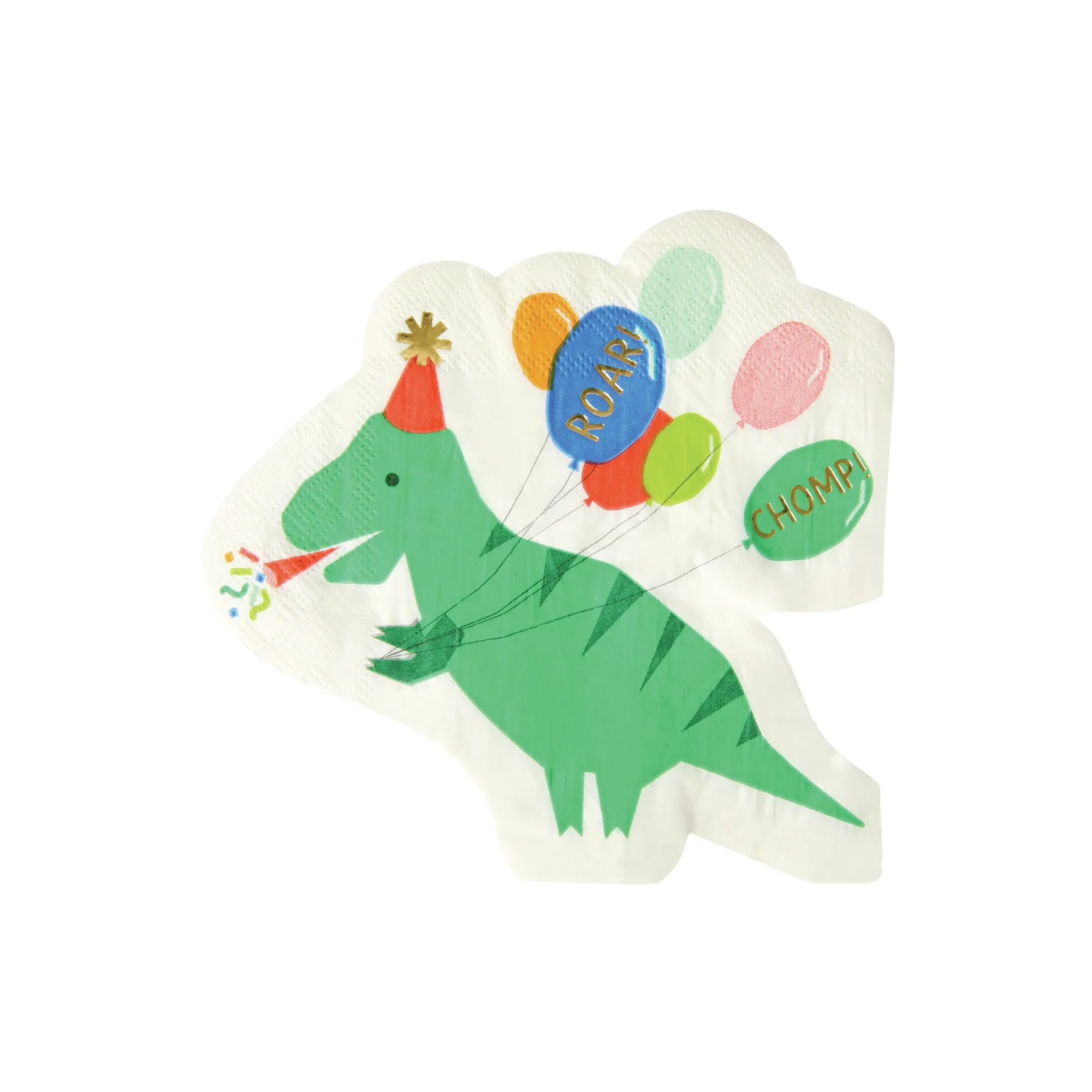 Dino Party Balloons Lunch Napkins 20ct