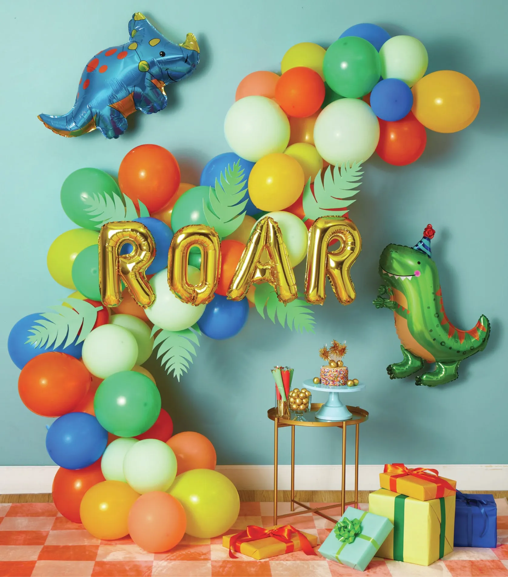 Dino Party Deluxe Balloon Garland Kit