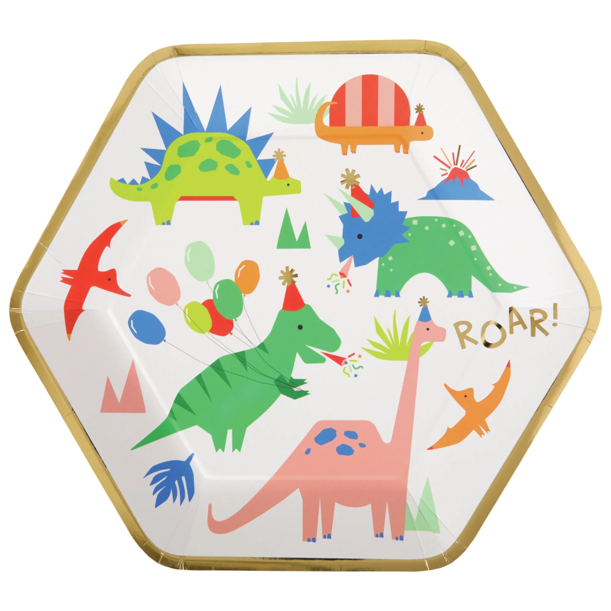 Dino Party Dinner Plates 8ct
