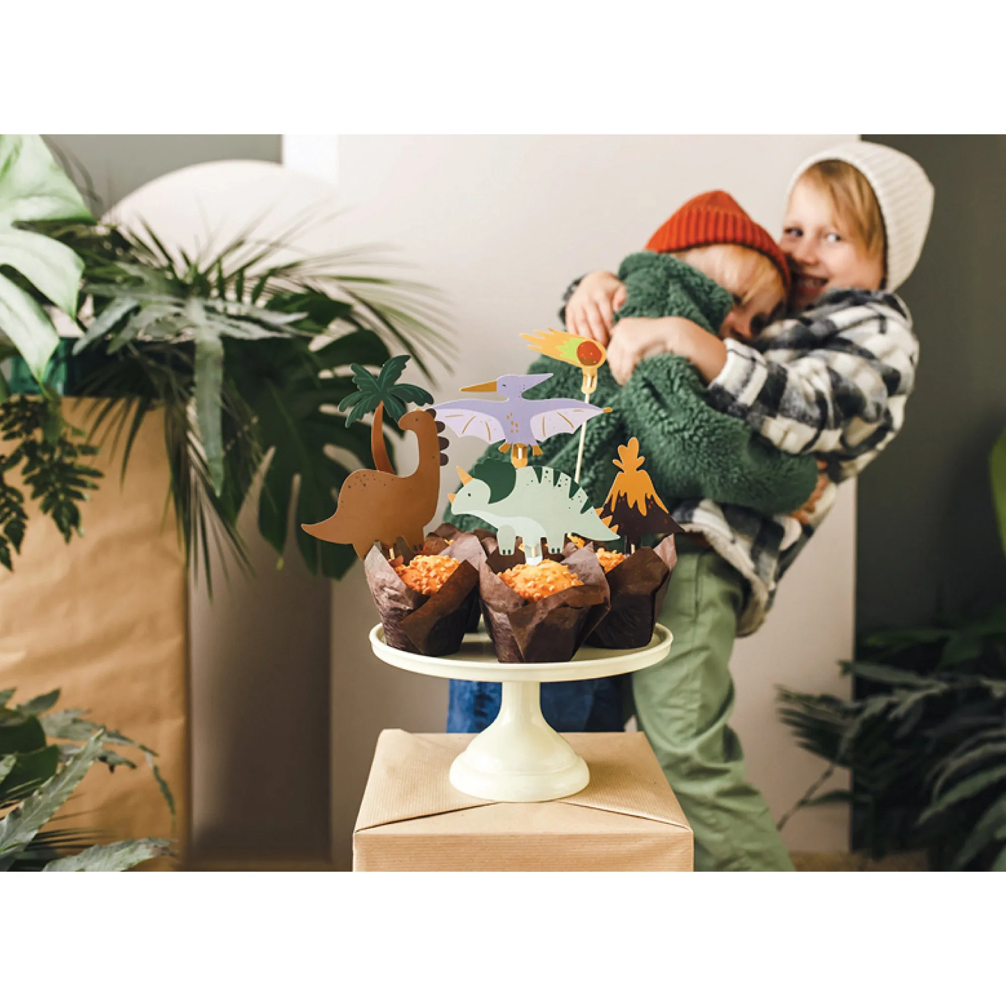Dinosaur Cupcake Toppers 6ct