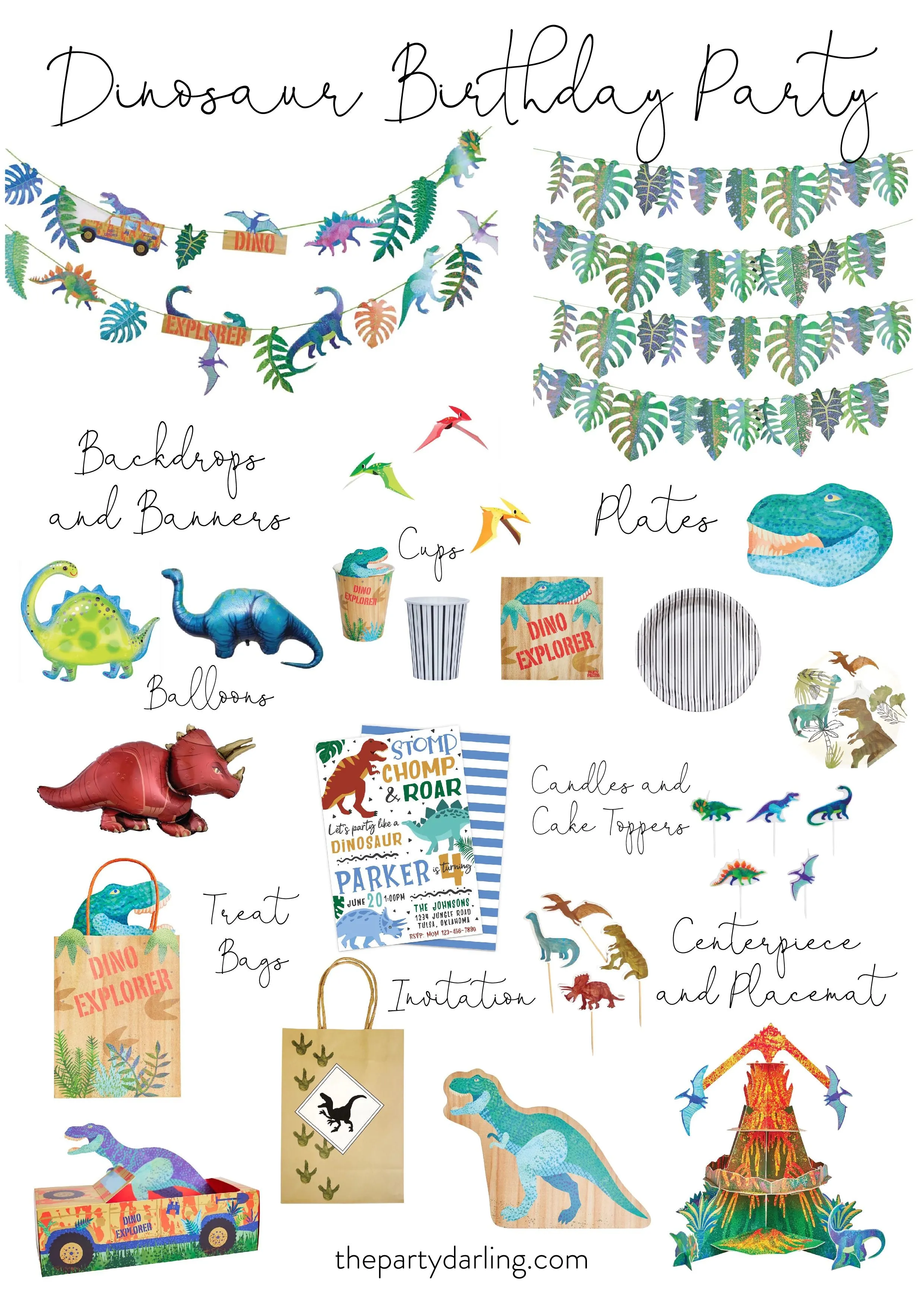 Dinosaur Explorer Lunch Napkins 16ct