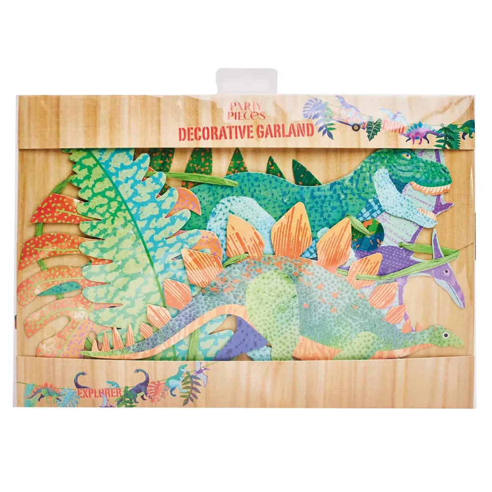 Dinosaur Explorer Party Garlands 2ct