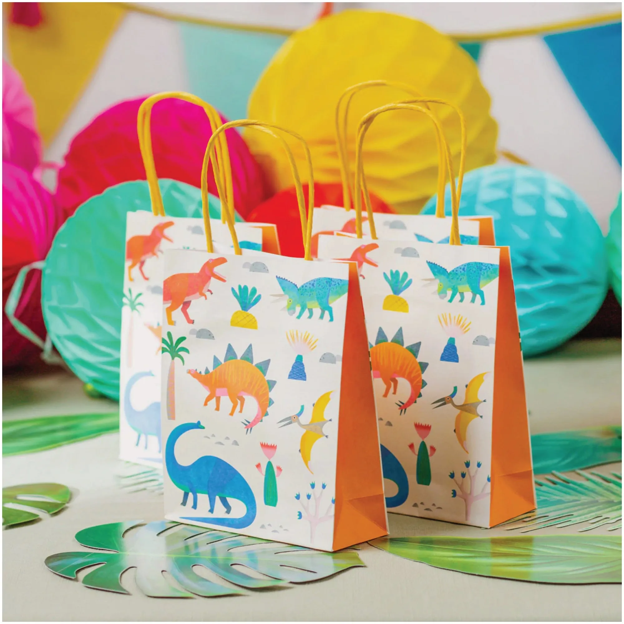 Dinosaur Favor Bags 8ct