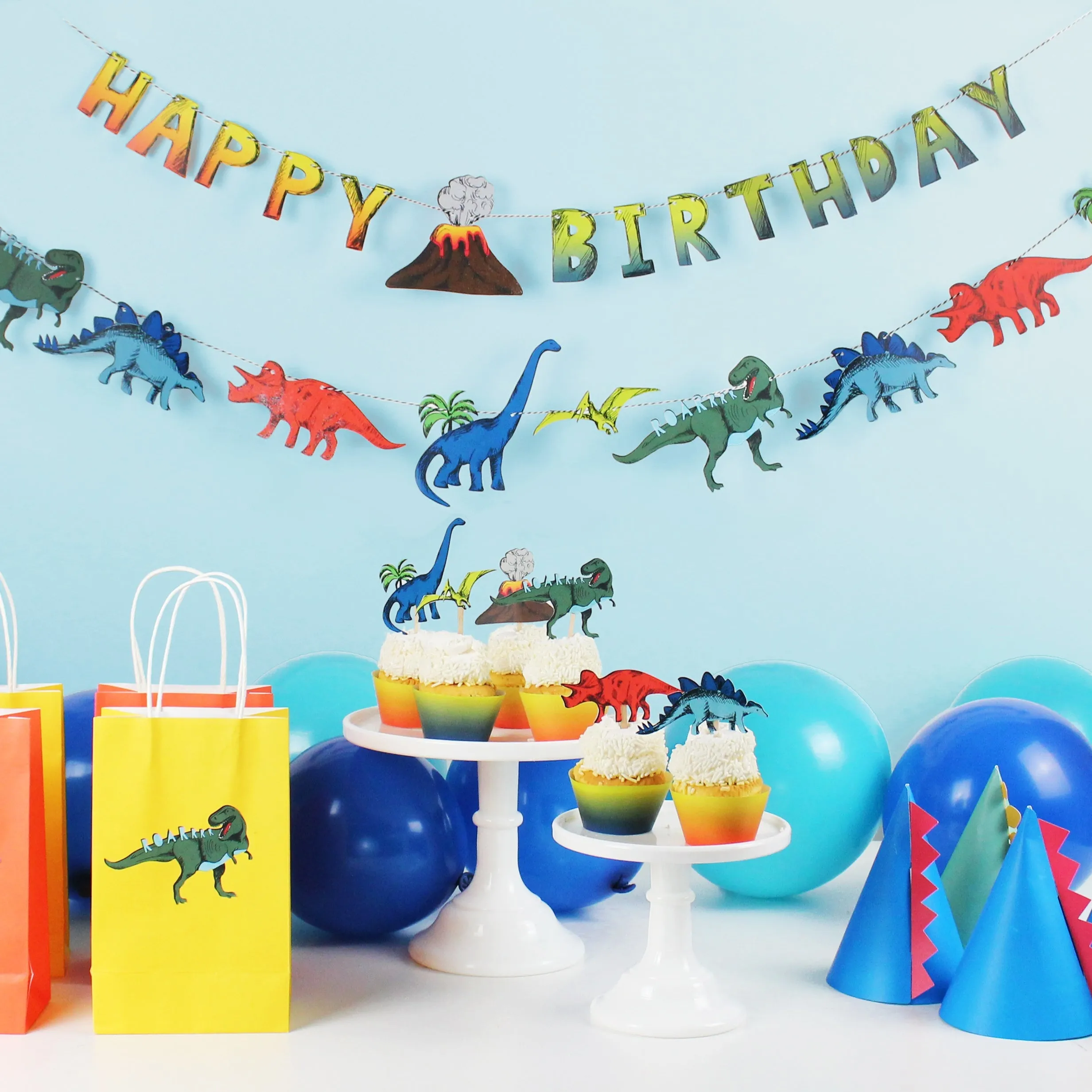 Dinosaur Party Hats