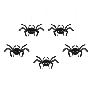 DIY Paper Spider Hanging Decorations 5ct