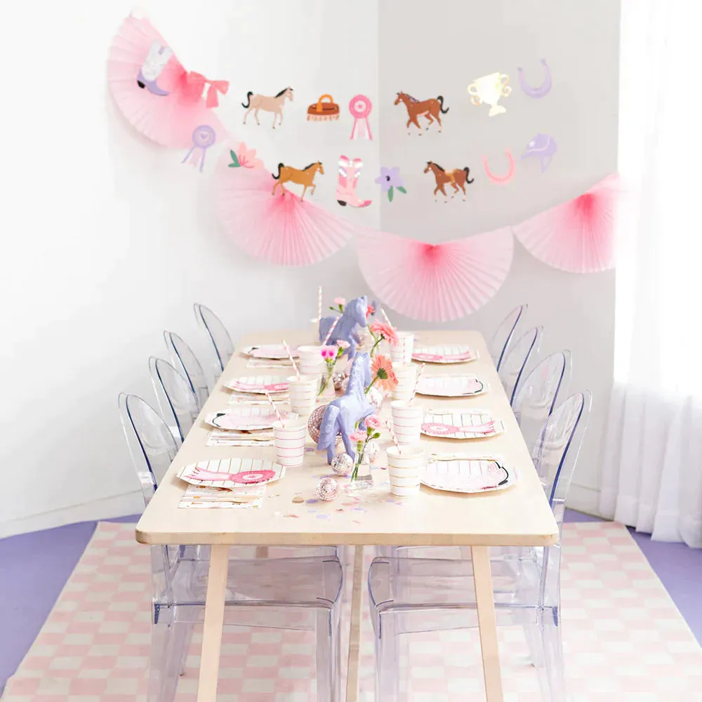 DIY Pony Party Garland 20ft