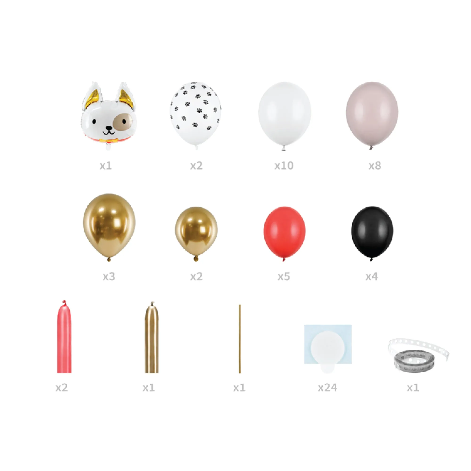 Dog Balloon Column Kit 5ft