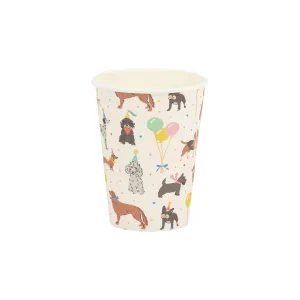 Dog Birthday Party Paper Cups 8ct
