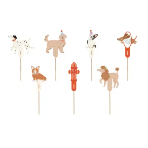 Dog Cupcake Toppers 7ct