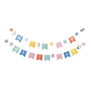 Dog Happy Birthday Banner Set 5ft