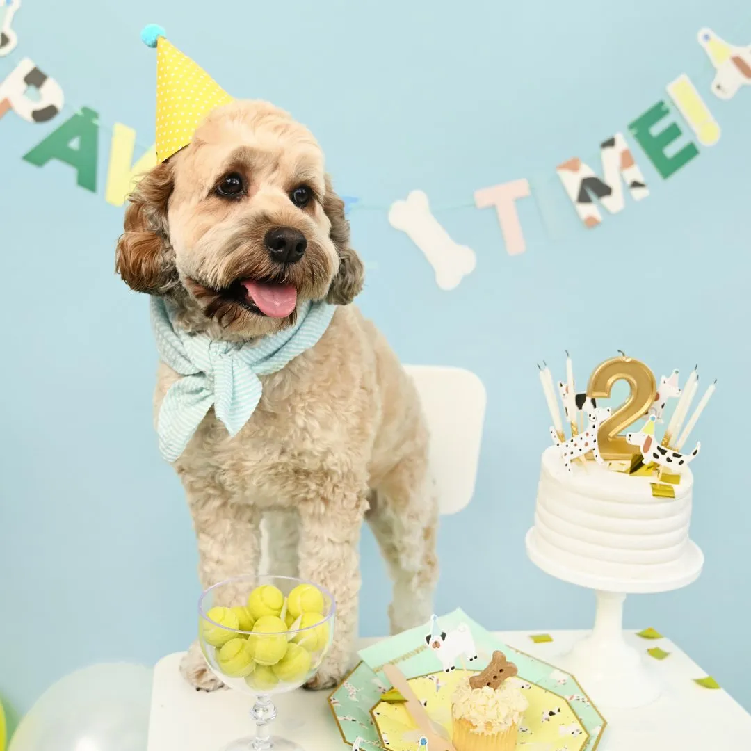 Dog Pawty Cupcake Picks