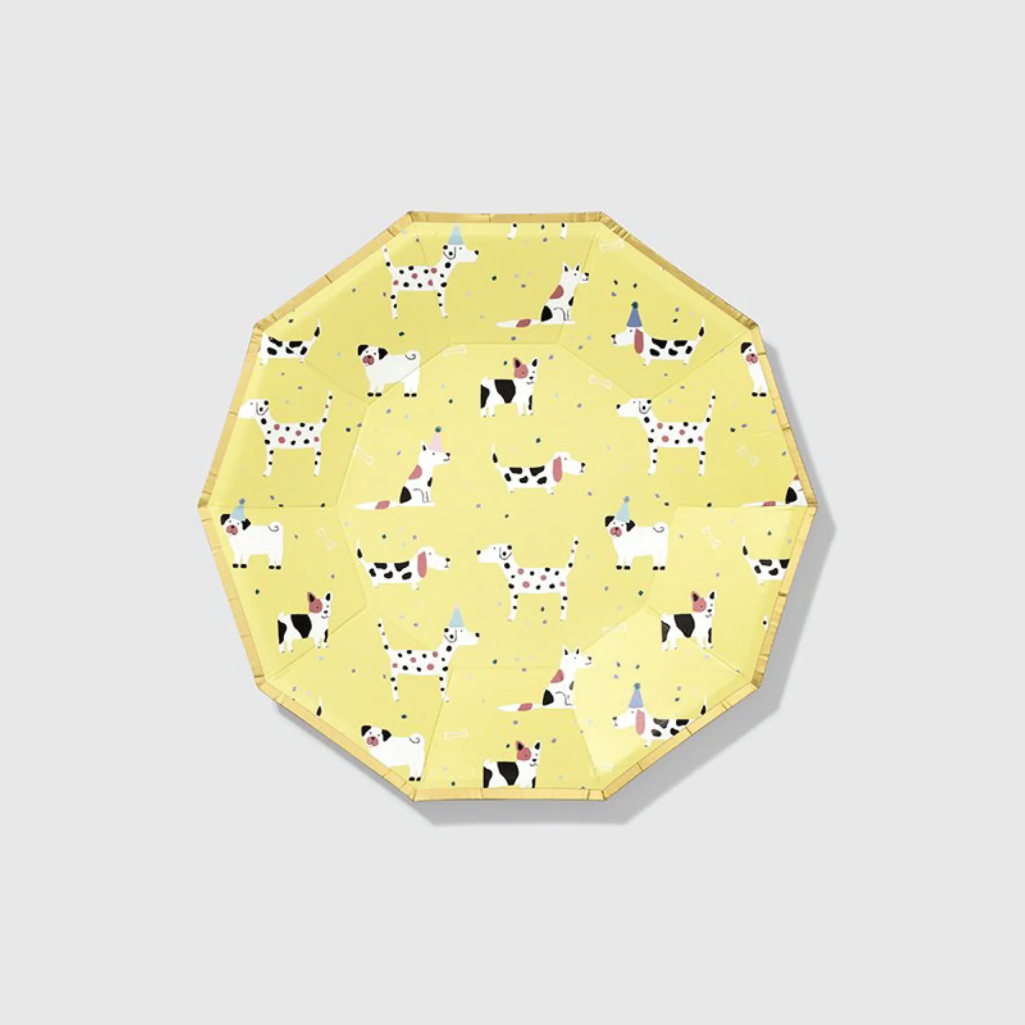 Dog Pawty Dessert Plates