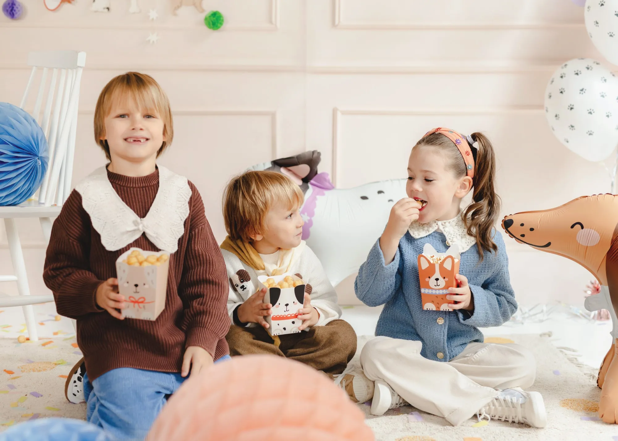 Dog Popcorn Boxes 6ct