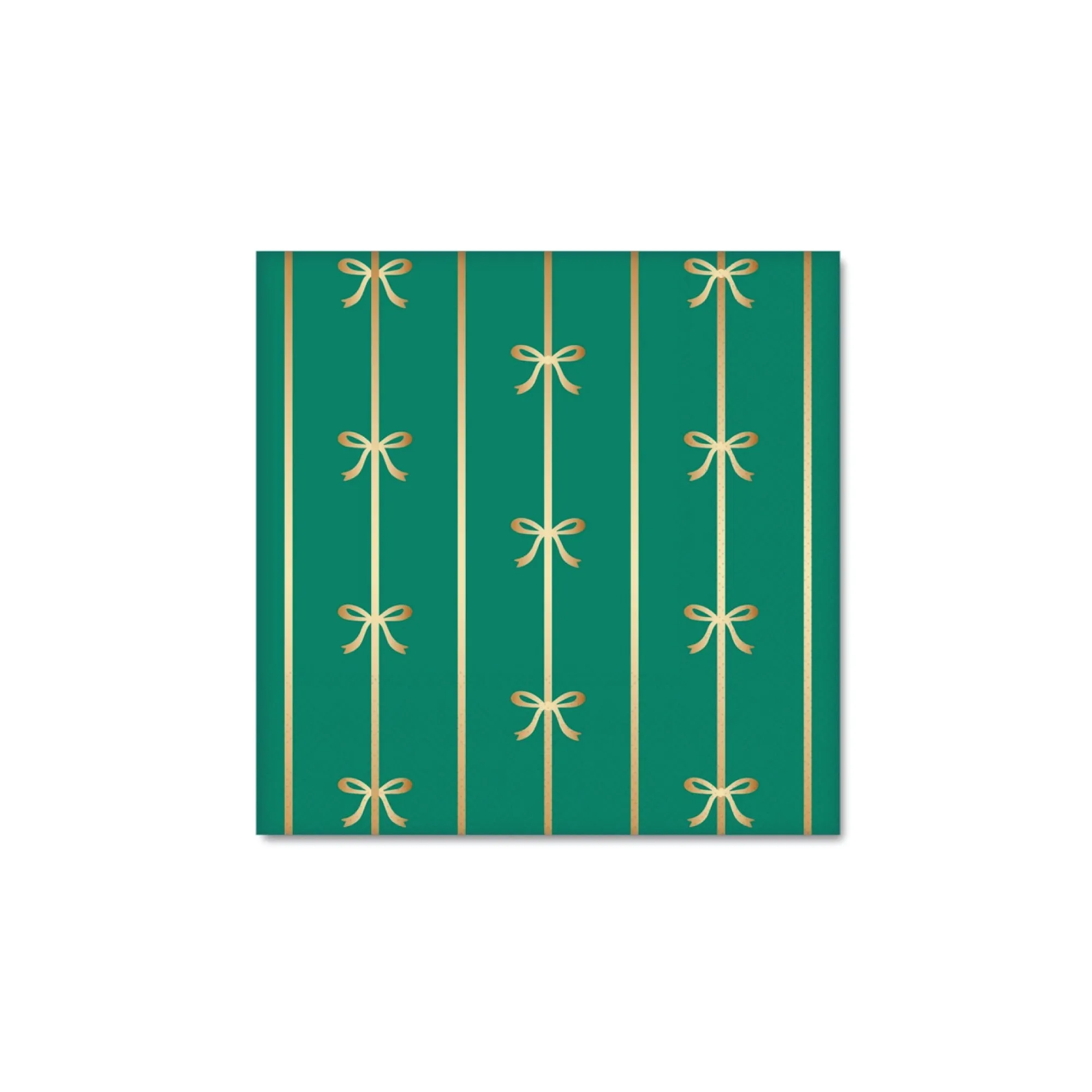 Emerald Green Bow Dessert Napkins 20ct