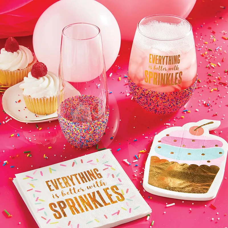 Everything is Better with Sprinkles Dessert Napkins 20ct