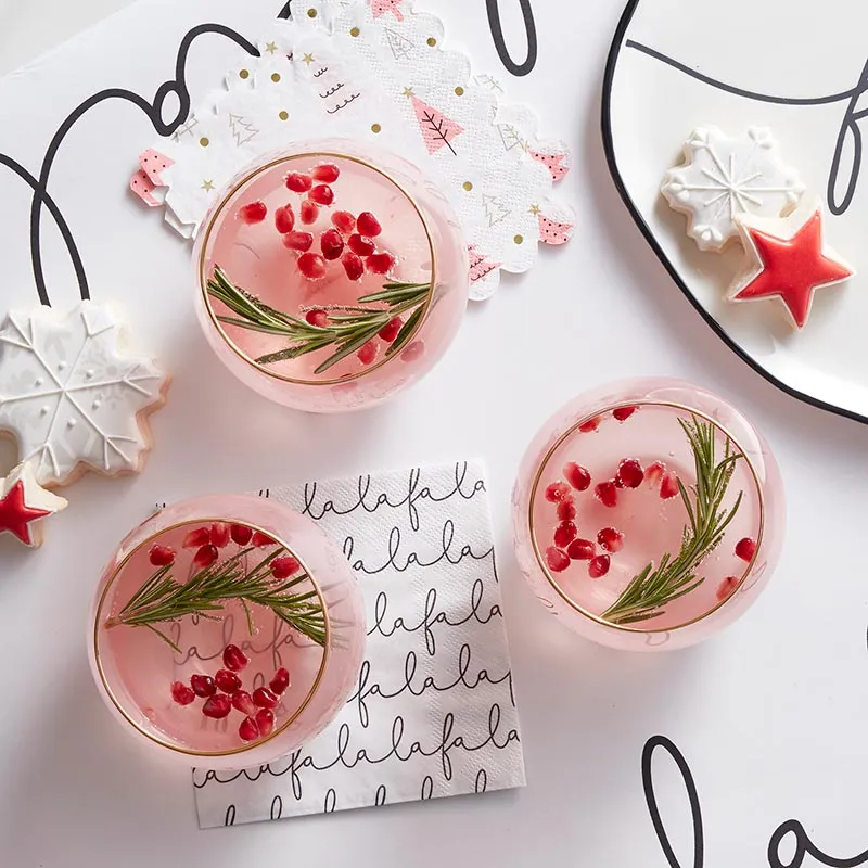 Fa La La Christmas Dessert Napkins 20ct