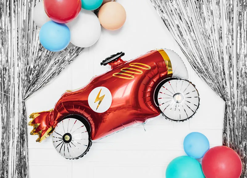 Fast Race Car Foil Balloon 36in