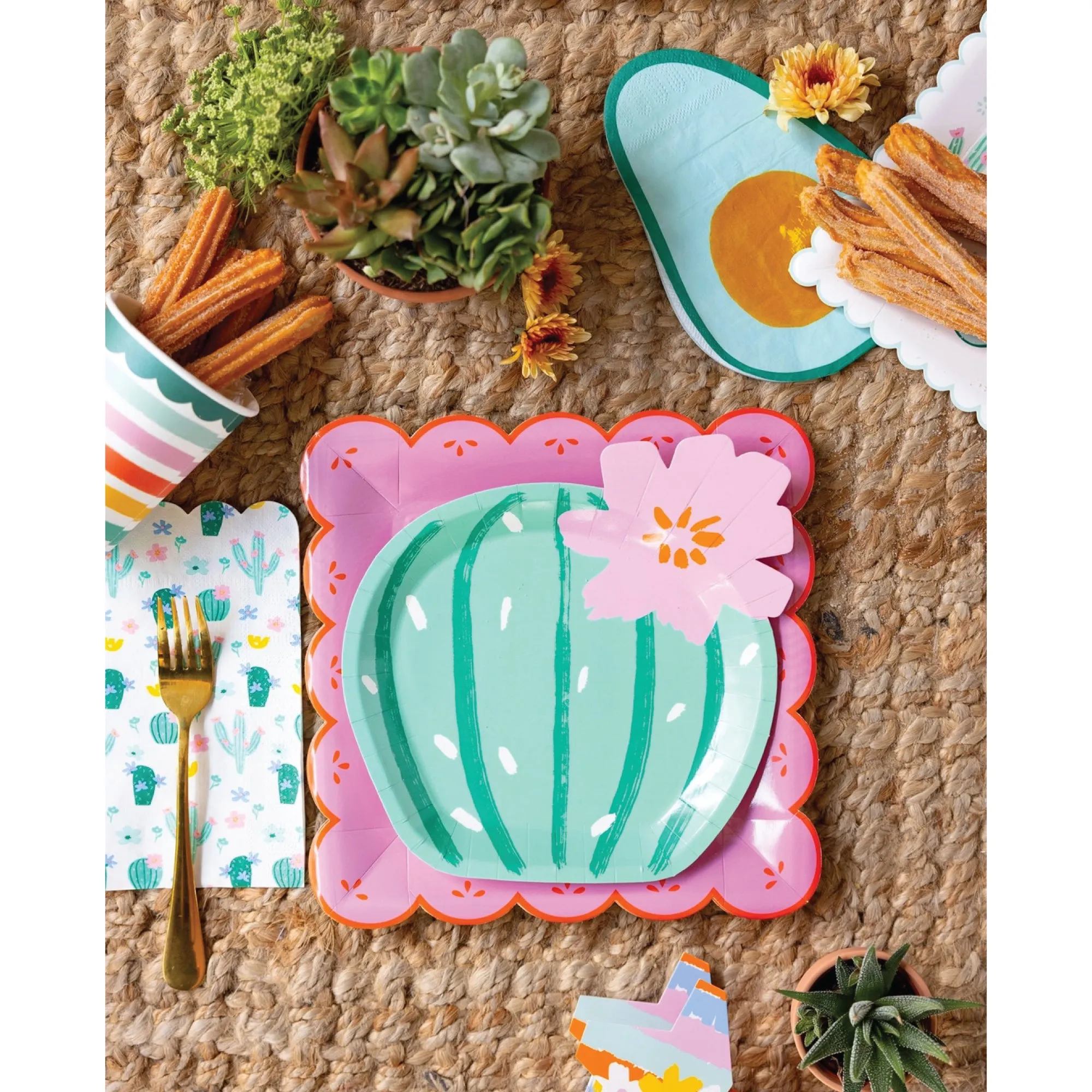 Fiesta Avocado Shaped Guest Towels 24ct