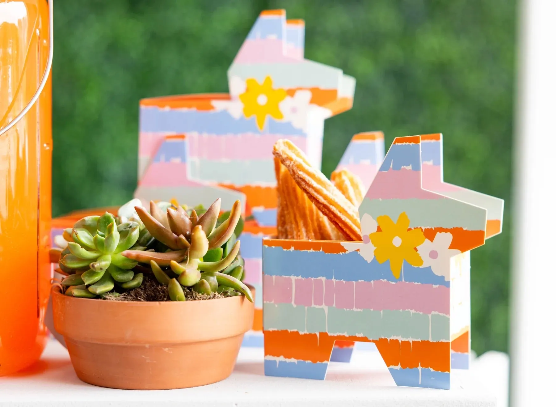 Fiesta Donkey Piata Treat Boxes 6ct