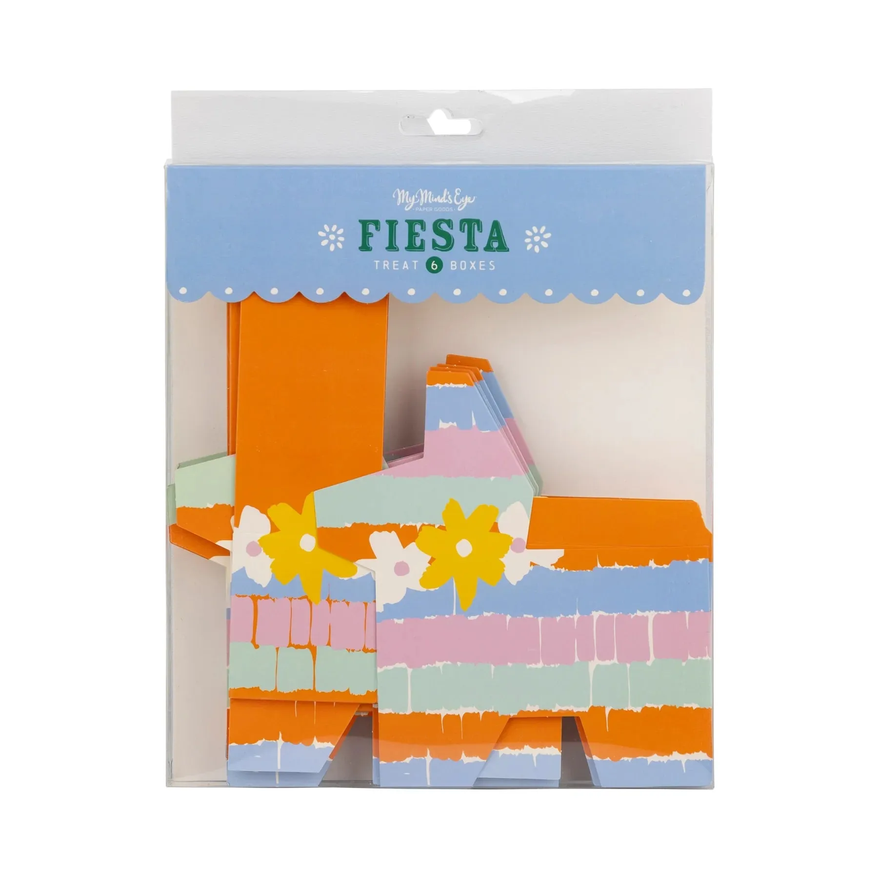 Fiesta Donkey Piata Treat Boxes 6ct