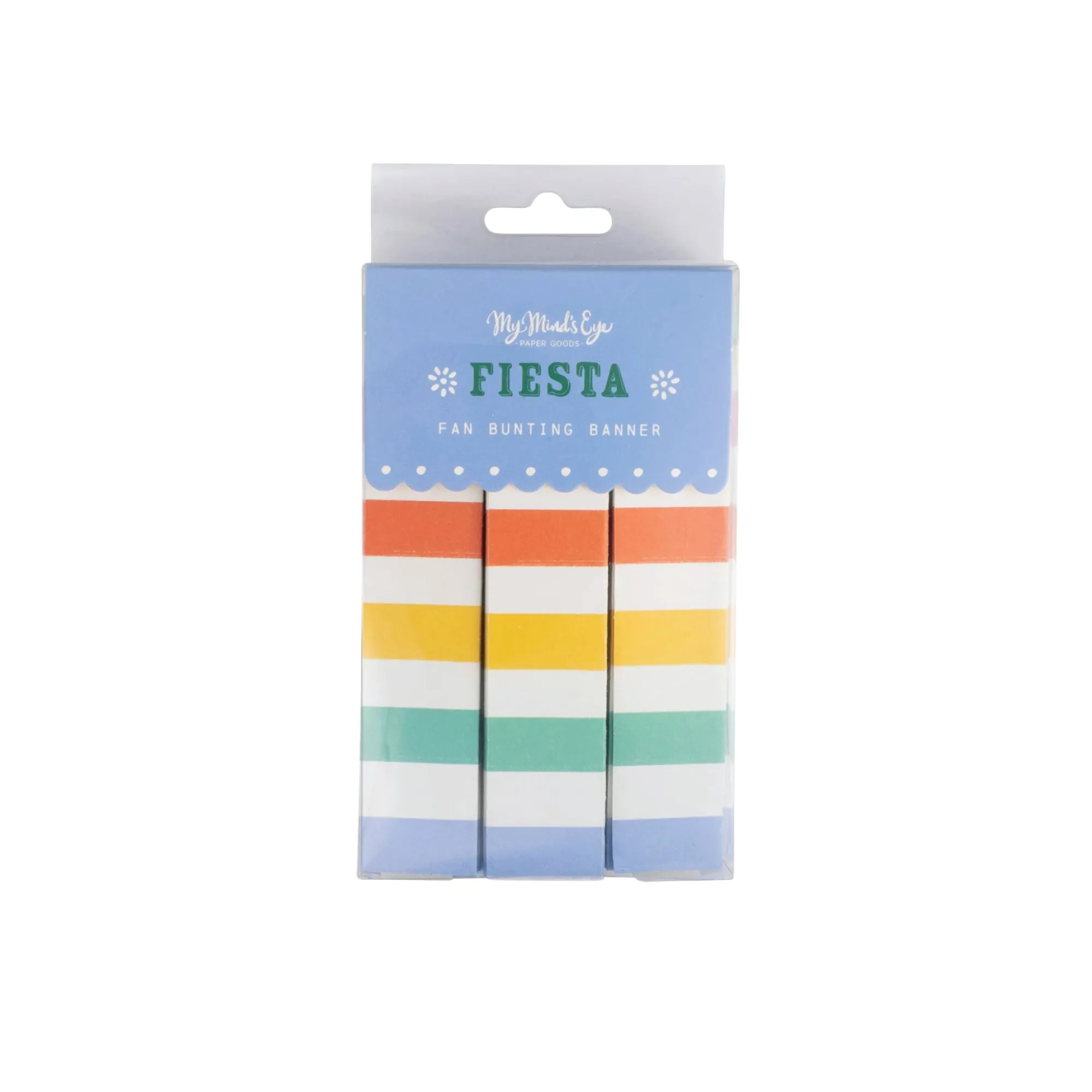 Fiesta Fan Bunting Banner 7ft