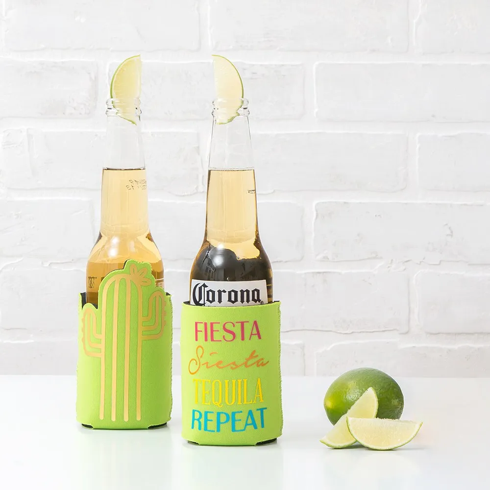 Fiesta Siesta Tequila Repeat Can Coozie