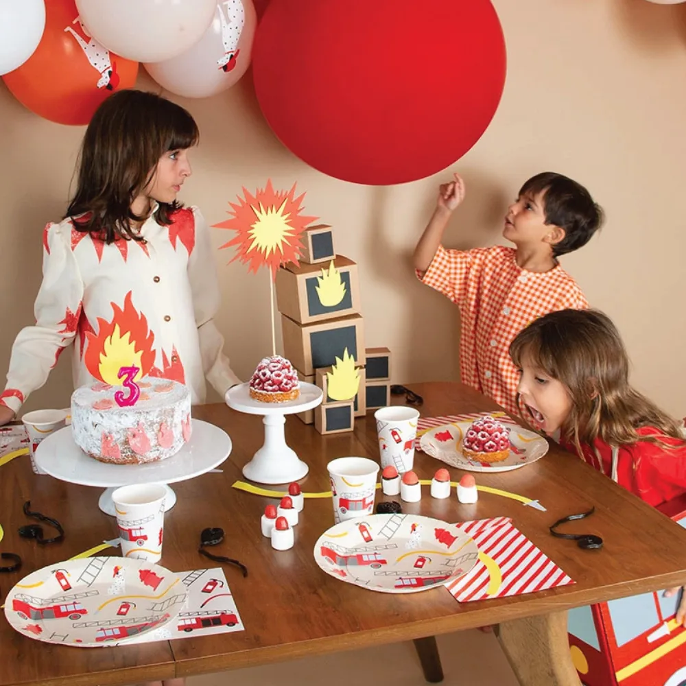 Firefighter Party Garland 9.5ft