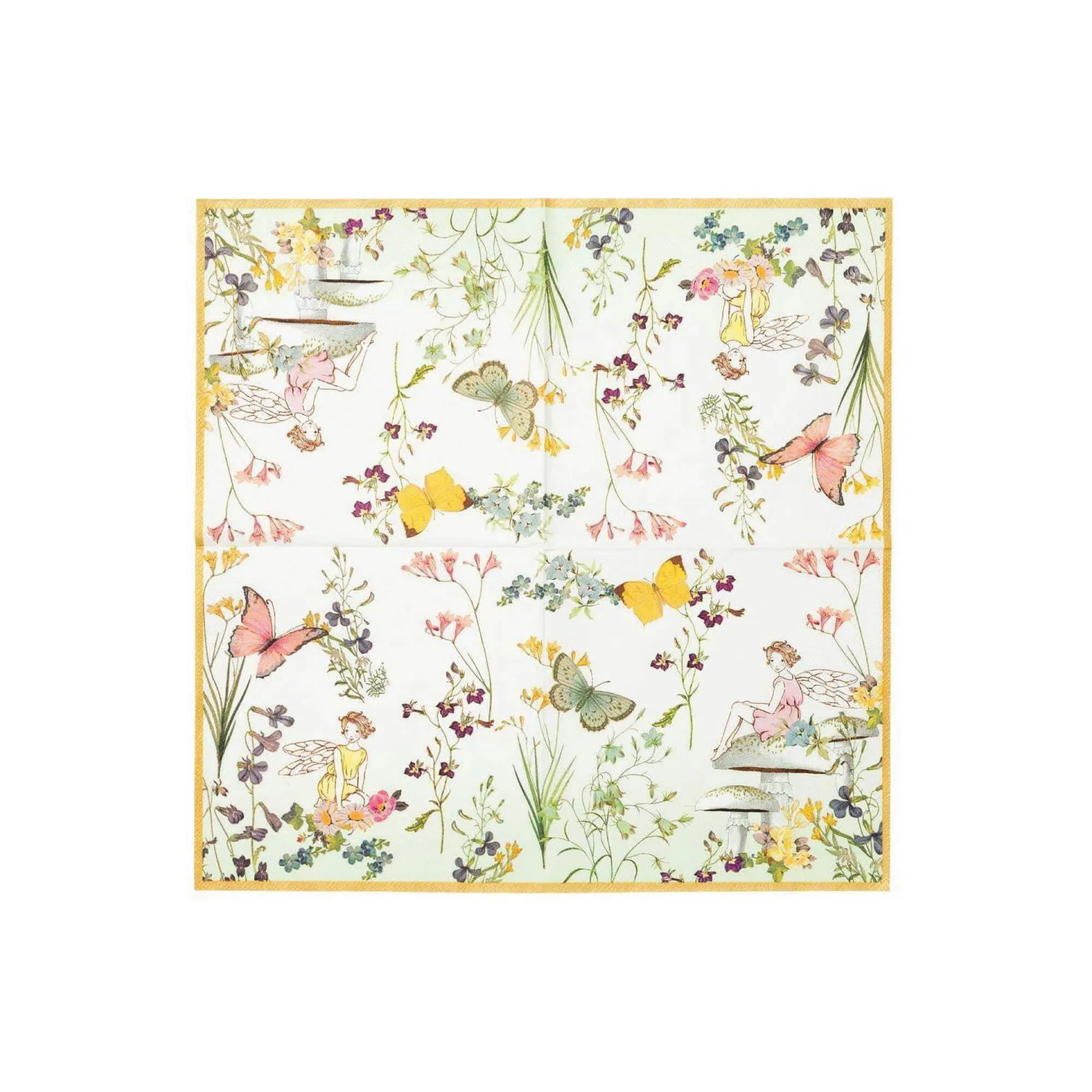 Floral Fairy Lunch Napkins 20ct