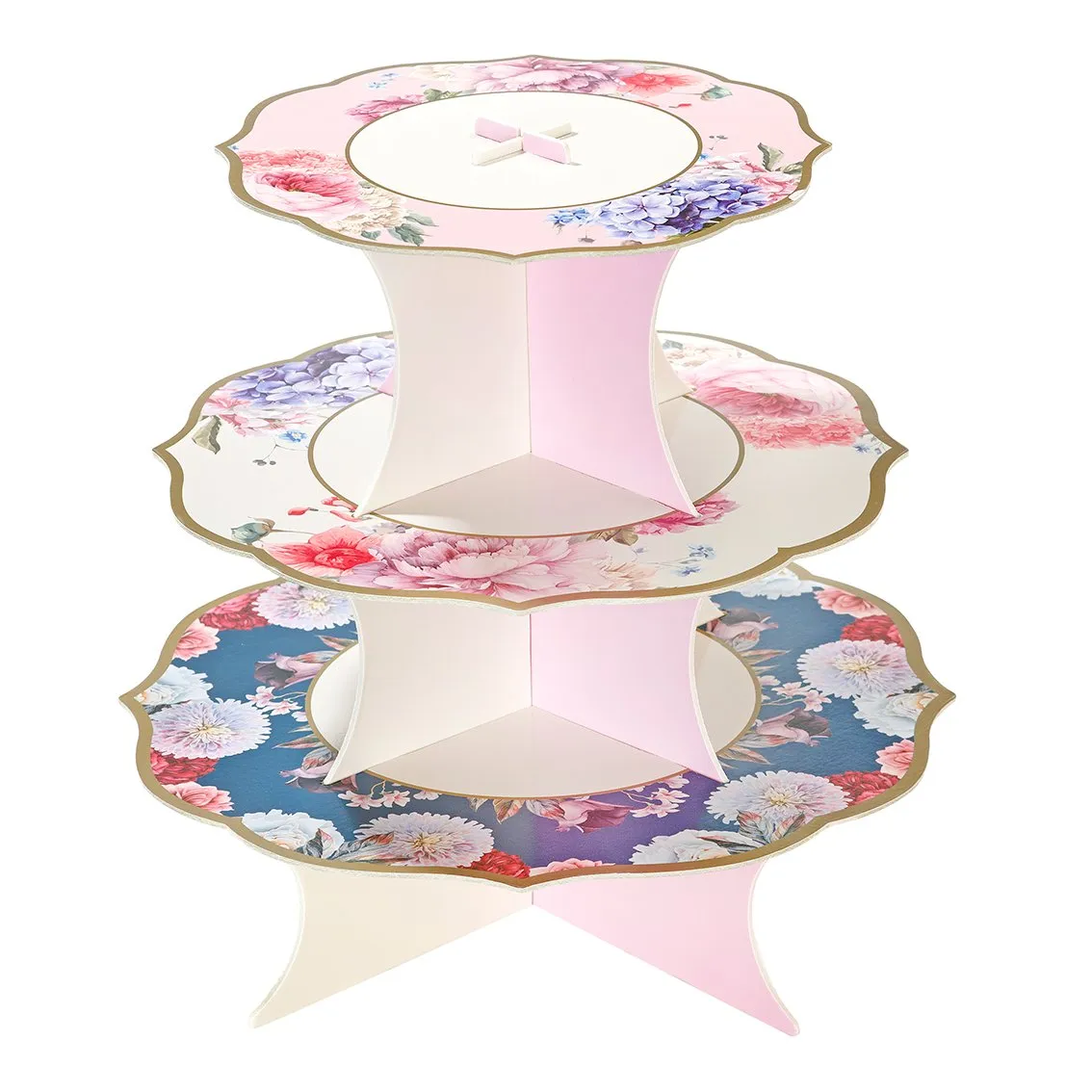 Floral Tea Party Cupcake Stand 1ct