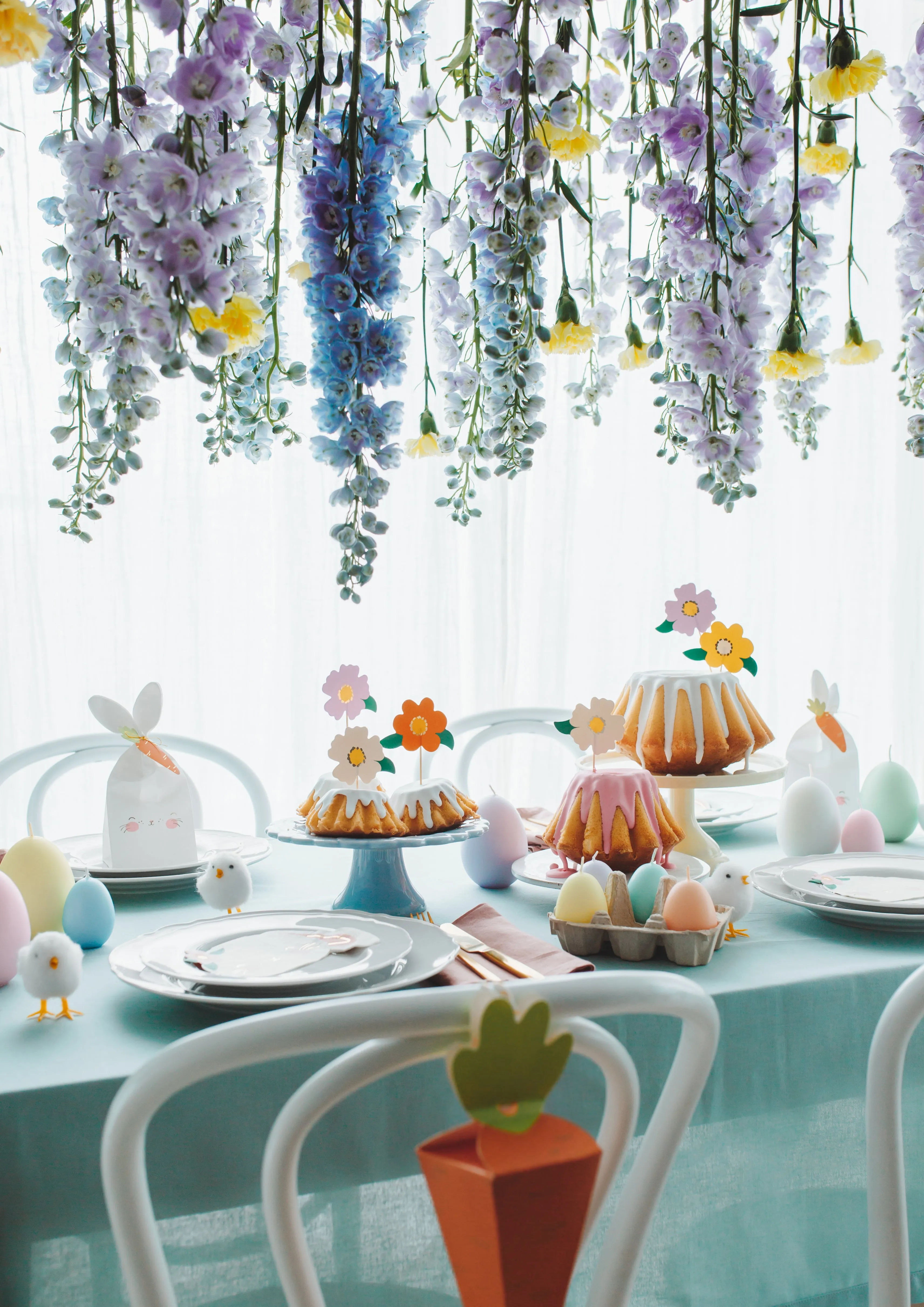 Flower Cupcake Toppers 8ct