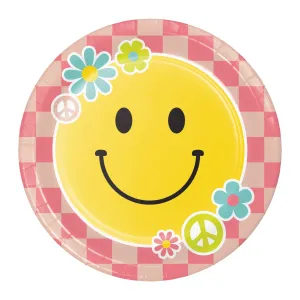 Flower Power Lunch Plates 8ct