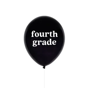 Fourth Grade School Balloon 11in